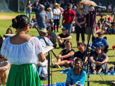  Shaw student performs for friends and family at International Day of the Child Celebration