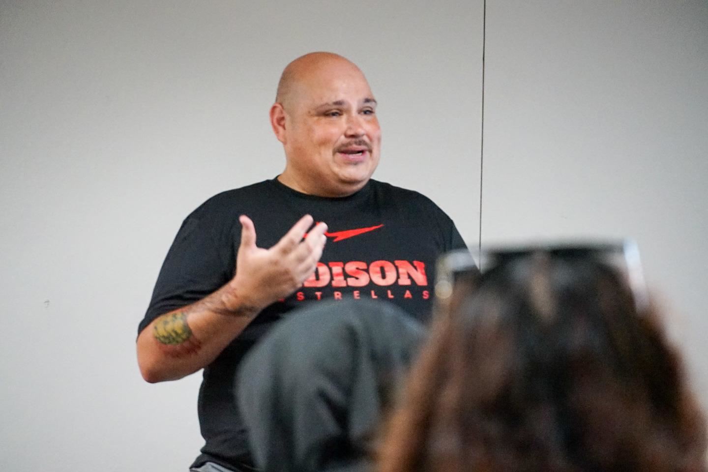 Principal Fuentes explains his vision for the future of Edison Elementary School