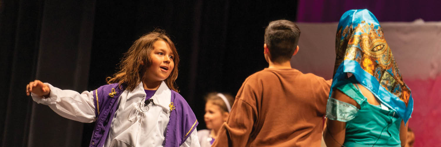 Herrera students perform Aladdin