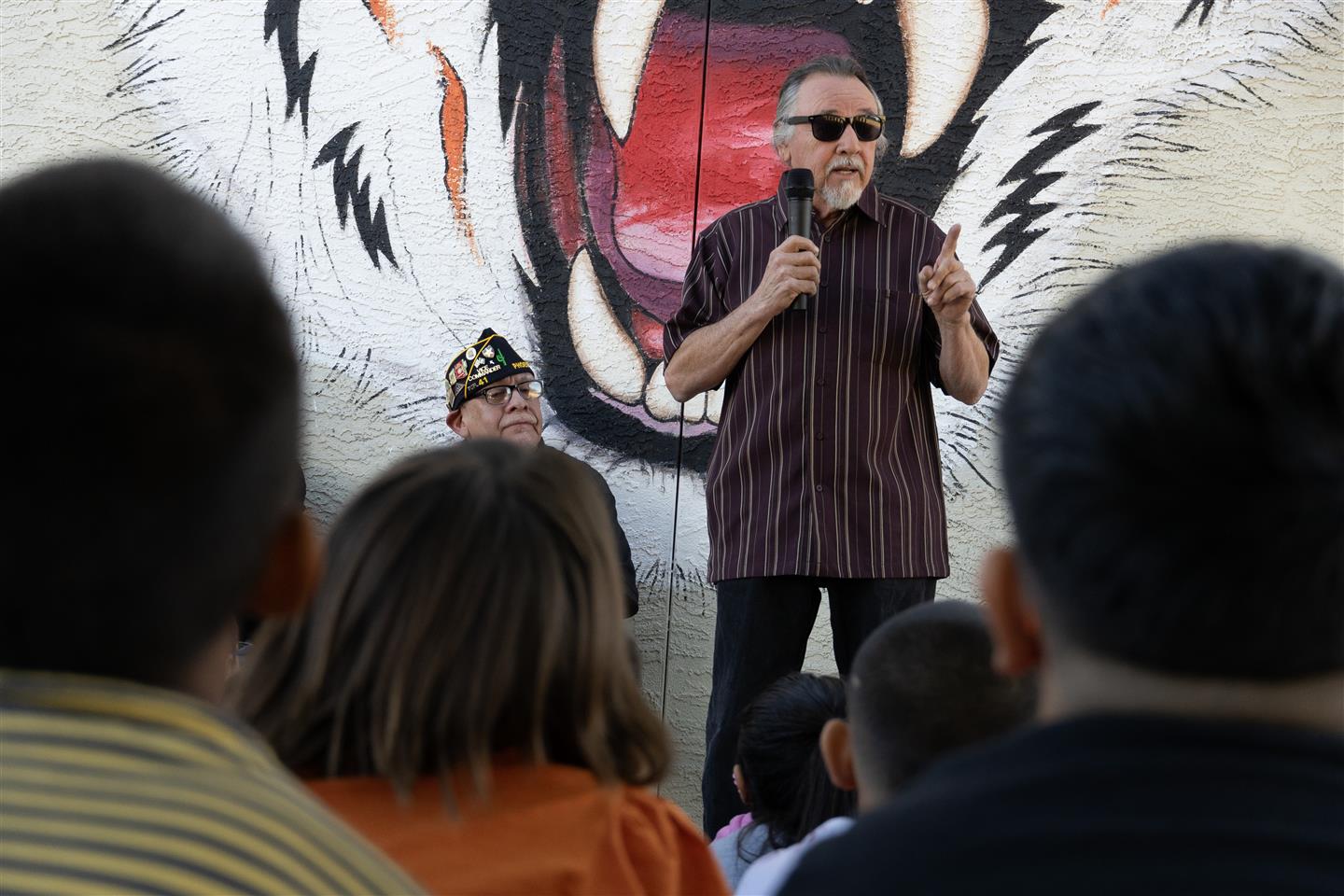 Lowell Tigers Roar Mural Unveiling 06