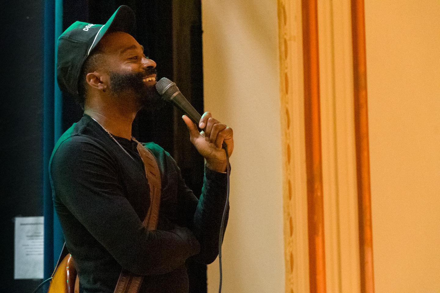 Grammy-Winner Curt Chambers Performs for Phoenix #1 Students